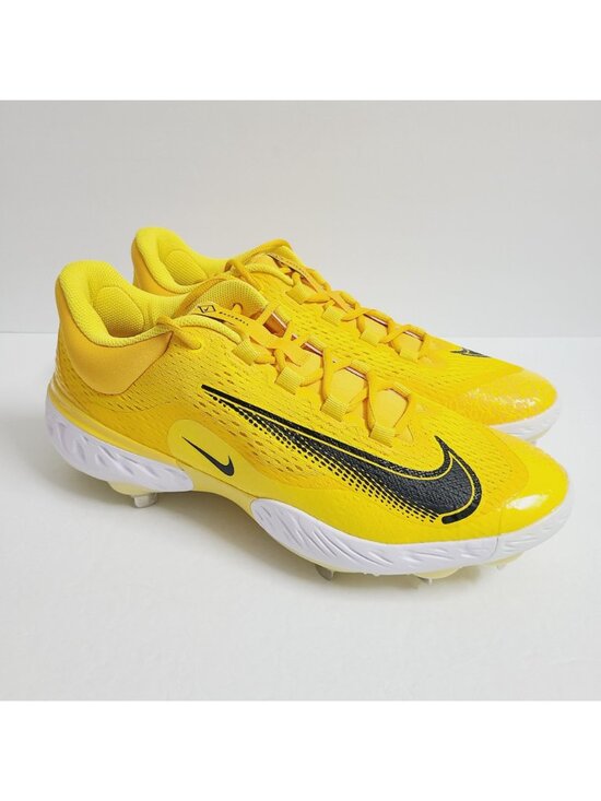 NEW Nike Alpha Huarache Elite 4 Low Metal Baseball Cleats DR6851-701 Size 13 main image 7